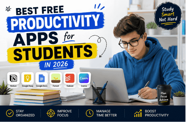 Best Free Productivity Apps for Students in 2026