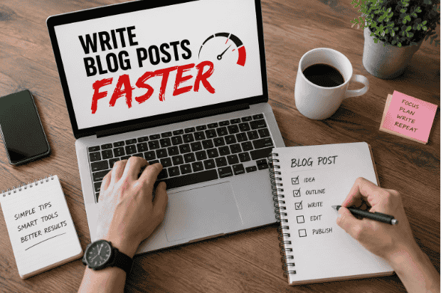 How to Write Blog Posts Faster as a Beginner